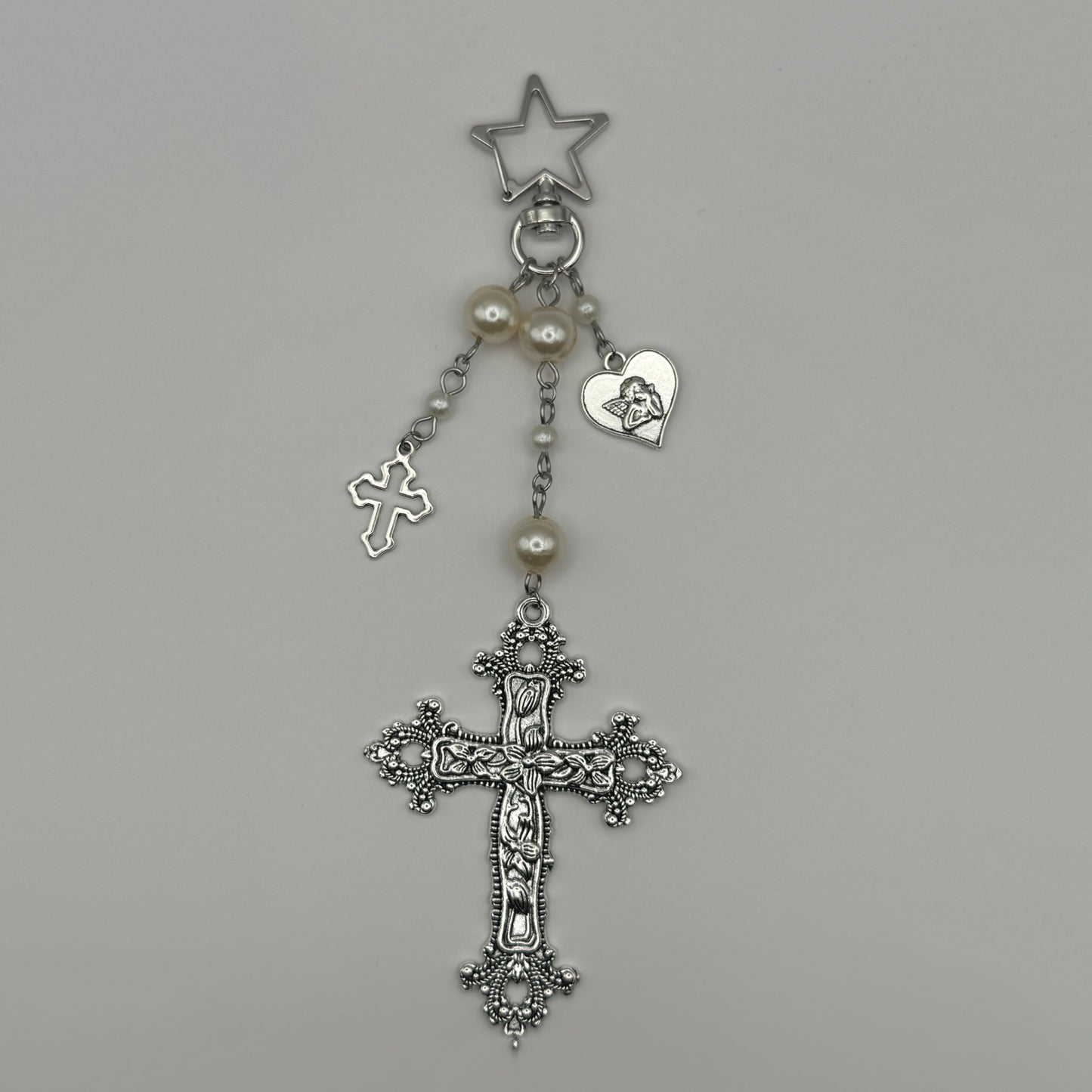 cross keychain