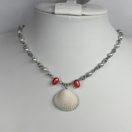 red siren necklace