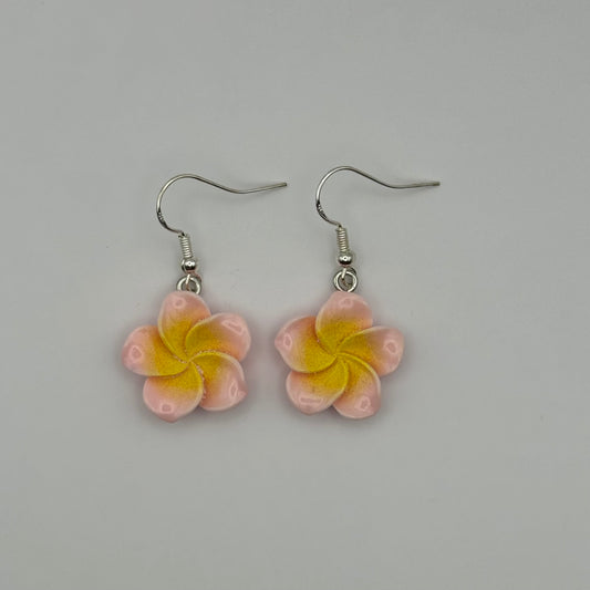 beach earrings rose